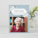 Search for in memoriam cards Funeral