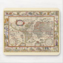Recherche de monde carte tapis souris Atlas historique