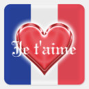 Search for french i love you stickers Je t'aime