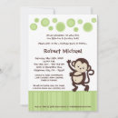 Recherche de monkey invitations Neutre