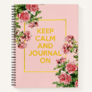 Search for keep calm notebooks Pink