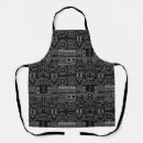 Search for art aprons Black