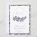 Search for hydrangea birthday invitations Lavender