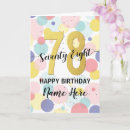 Search for 78th birthday cards For her