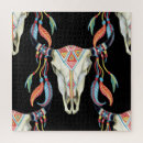 Recherche de crâne puzzles Abstrait
