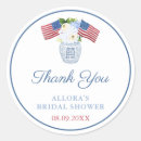 Search for flag thank stickers Baby shower