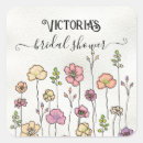 Search for whimsical bridal shower stickers Wildflowers