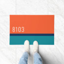 Search for turquoise doormats Mid century modern