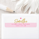 Search for gold hearts return address labels Trendy