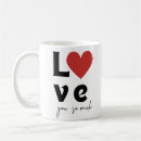 Search for love you so much mugs Valentine
