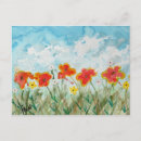 Search for bright red postcards Unique