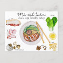 Recherche de nouille cartes postales Aquarelle