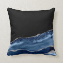 Search for navy blue silver pillows Agate