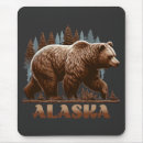 Recherche de ours brun tapis souris Montagne