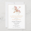 Search for little princess baby shower invitations Watercolor