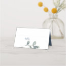 Search for greenery place cards Rustic