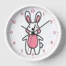 Recherche de lapin mignon horloges Nature