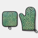 Recherche de empreinte de léopard vert Bleu