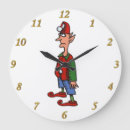 Search for christmas elf clocks Santa claus