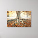 Search for tree roots canvas prints Leaves