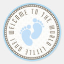 Search for one world stickers Blue