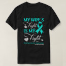 Search for ovarian tshirts Ovarian cancer awareness