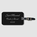 Search for just married luggage tags Travel