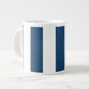 Search for navy blue and white stripes mugs Geometric pattern