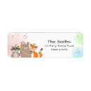 Search for wild return address labels Woodland