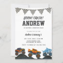 Recherche de monster bash invitations Monster truck party