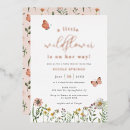 Recherche de rose gold baby shower invitations Fleur sauvage