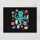 Search for squids postcards Children