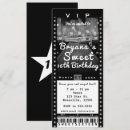 Search for black and white ticket invitations Party