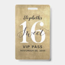 Search for vip sweet 16 invitations Gold