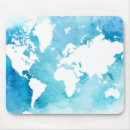 Recherche de monde carte tapis souris Cartographie