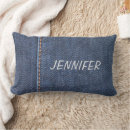 Recherche de jeans de denim coussins Moderne