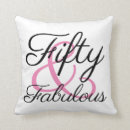 Search for 50th birthday pillows Script
