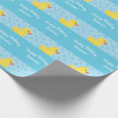 Search for rubber ducky wrapping paper Yellow