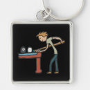 Search for eight ball keychains Pool player