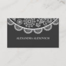 Recherche de ornements cartes visite Girly