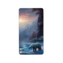 Search for winter animals return address labels Mountain