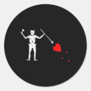 Search for the jolly roger stickers Blackbeard