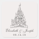 Search for classic fairy tale stickers Beauty and the beast