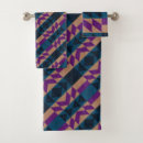 Search for native american bath towels Aztec