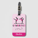 Search for cheerleading luggage tags Gymnastics