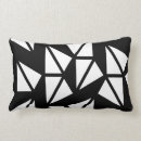 Recherche de hexagones coussins Noir et blanc