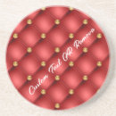 Search for diamonds coasters Red