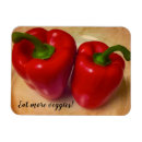 Recherche de poivron magnets Poivrons rouges