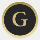 Search for monogram letter g stickers Elegant