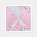 Search for mermaid napkins Seashells